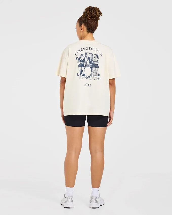 AYBL Strength Club oversized T-shirt
