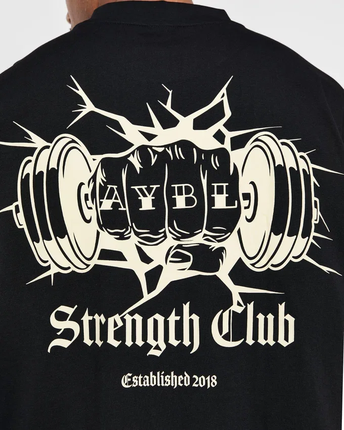 AYBL Strength Club oversized T-shirt