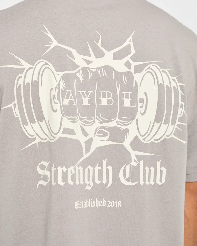 AYBL Strength Club oversized T-shirt