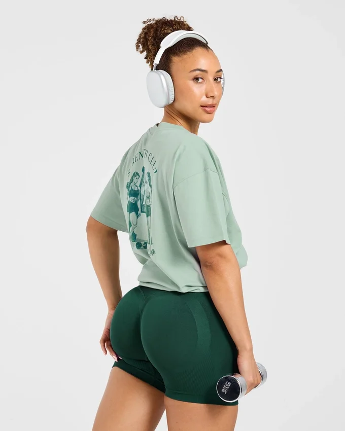 AYBL Strength Club oversized T-shirt