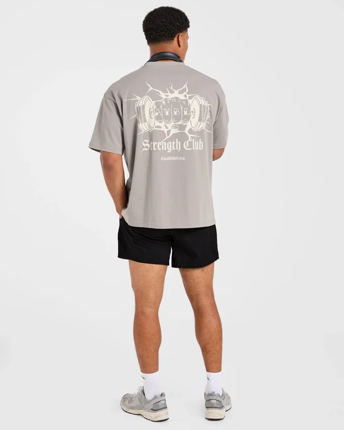 AYBL Strength Club oversized T-shirt