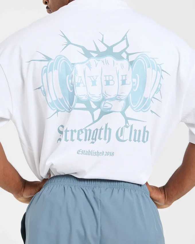 AYBL Strength Club oversized T-shirt