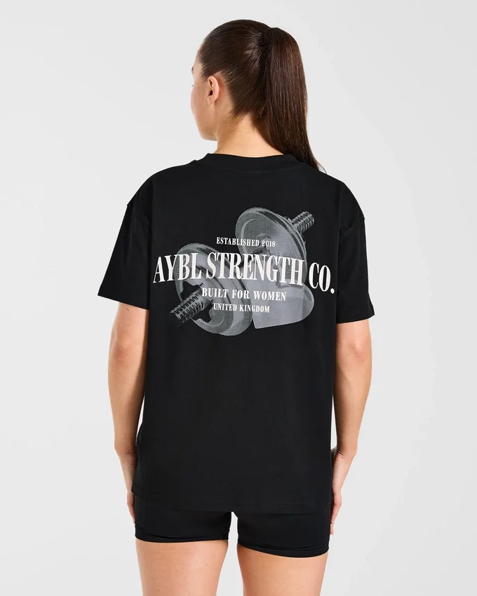 AYBL Strength Co oversized T-shirt