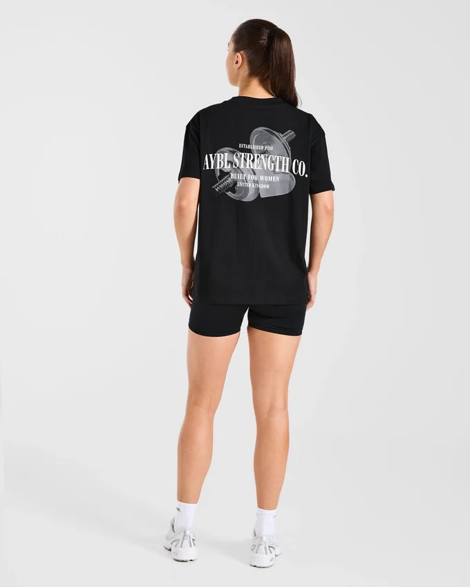 AYBL Strength Co oversized T-shirt