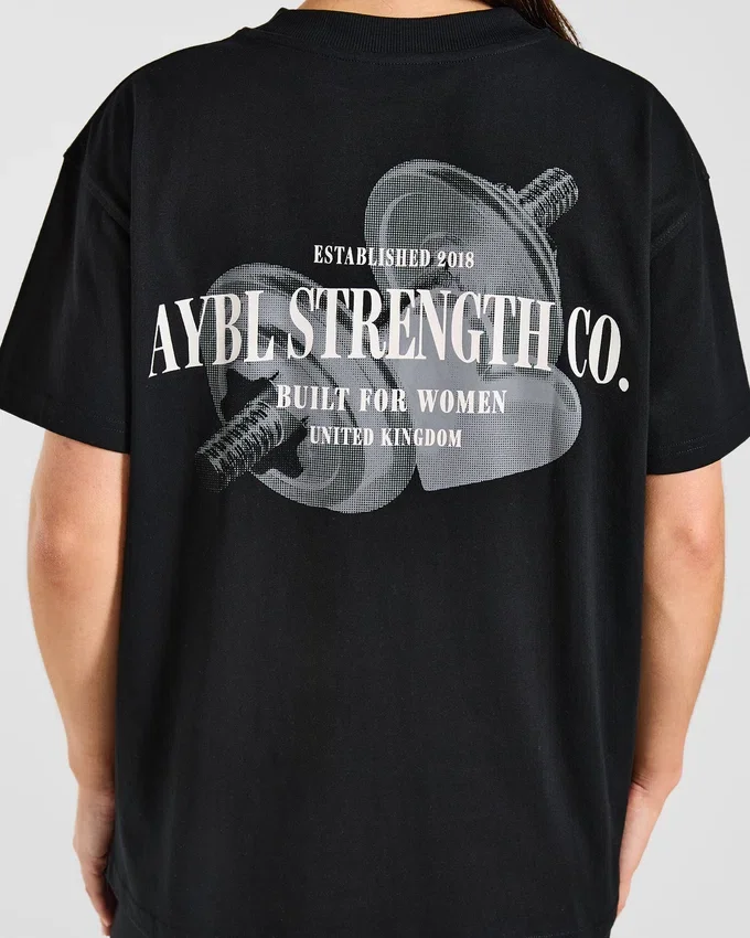 AYBL Strength Co oversized T-shirt