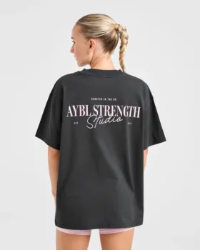 AYBL Strength Studio oversized T-shirt