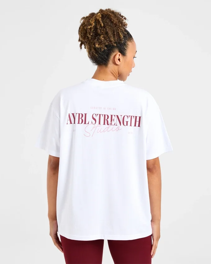 AYBL Strength Studio oversized T-shirt