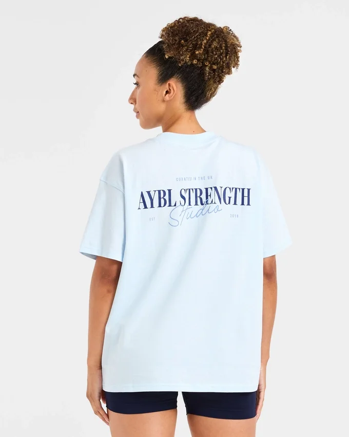 AYBL Strength Studio oversized T-shirt
