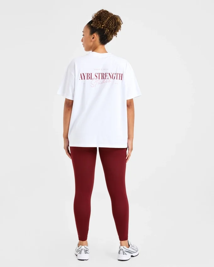 AYBL Strength Studio oversized T-shirt