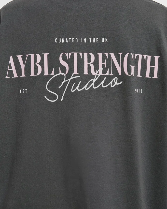 AYBL Strength Studio oversized T-shirt