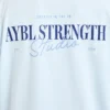 AYBL Strength Studio oversized T-shirt