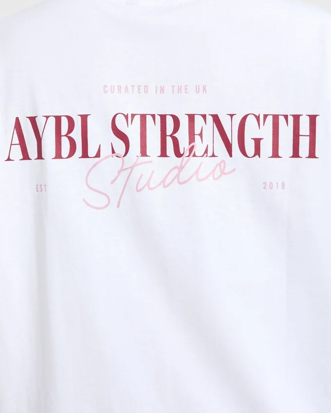 AYBL Strength Studio oversized T-shirt