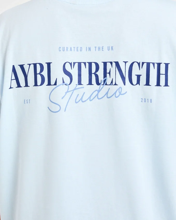 AYBL Strength Studio oversized T-shirt