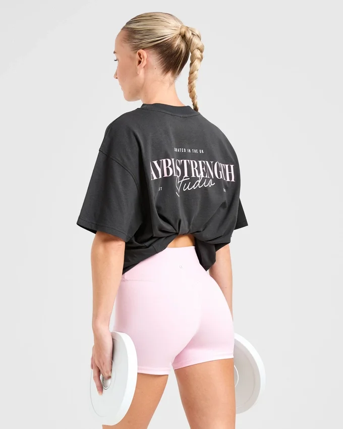 AYBL Strength Studio oversized T-shirt
