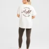 Body Achieve Mind Believe oversized T-shirt