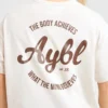 Body Achieve Mind Believe oversized T-shirt