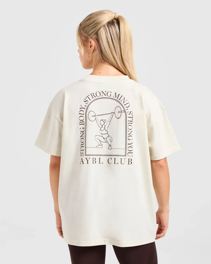 Body, Mind, You oversized T-shirt
