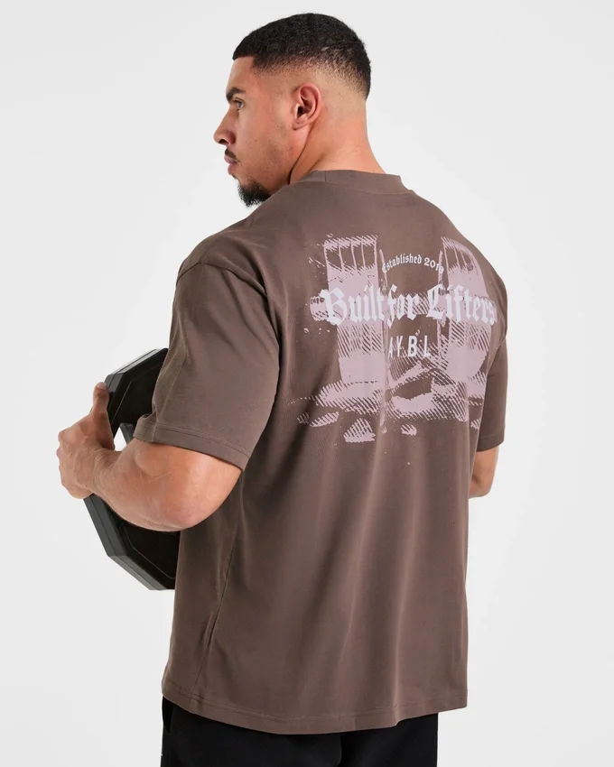 Built for Lifters oversized T-shirt