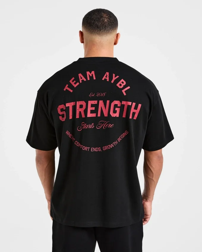 Cam Kissel x Strength Starts Here oversized T-shirt