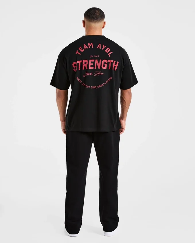 Cam Kissel x Strength Starts Here oversized T-shirt
