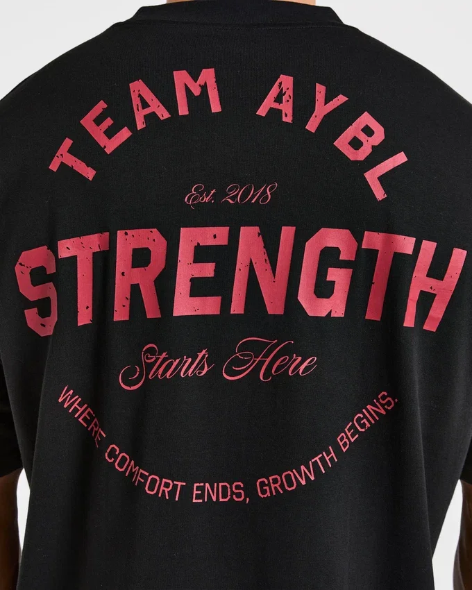 Cam Kissel x Strength Starts Here oversized T-shirt