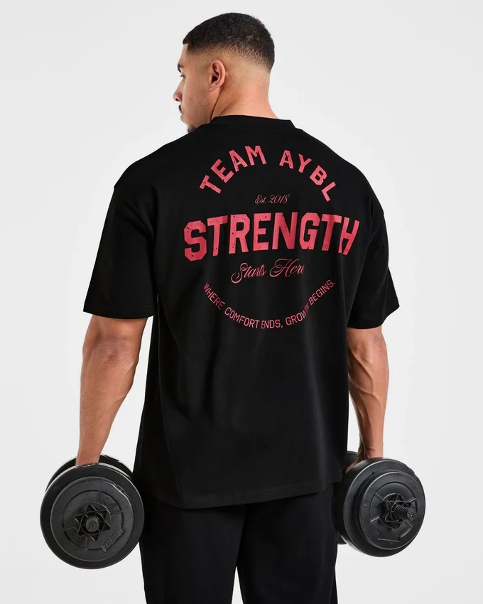 Cam Kissel x Strength Starts Here oversized T-shirt