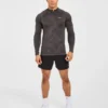 Camo Seamless 1/4 Zip-trui