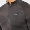 Camo Seamless 1/4 Zip-trui