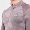 Camo Seamless 1/4 Zip-trui