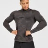 Camo Seamless 1/4 Zip-trui