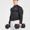 Camo Seamless 1/4 Zip-trui