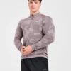 Camo Seamless 1/4 Zip-trui