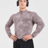 Camo Seamless 1/4 Zip-trui