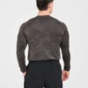 Camo Seamless-T-shirt met lange mouwen