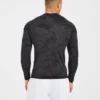 Camo Seamless-T-shirt met lange mouwen