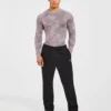 Camo Seamless-T-shirt met lange mouwen
