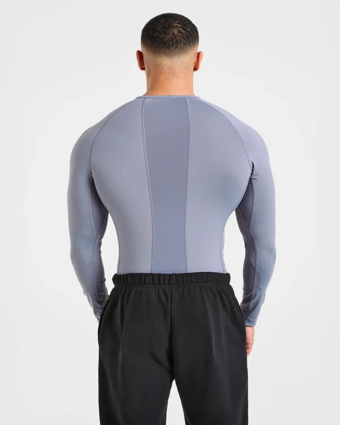 Compressie-T-shirt met lange mouwen