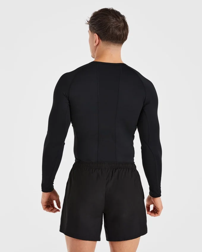Compressie-T-shirt met lange mouwen