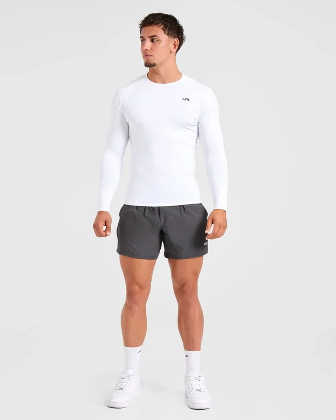 Compressie-T-shirt met lange mouwen