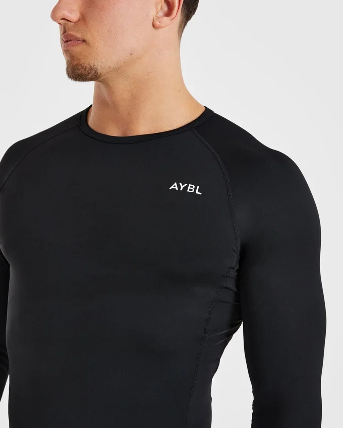 Compressie-T-shirt met lange mouwen