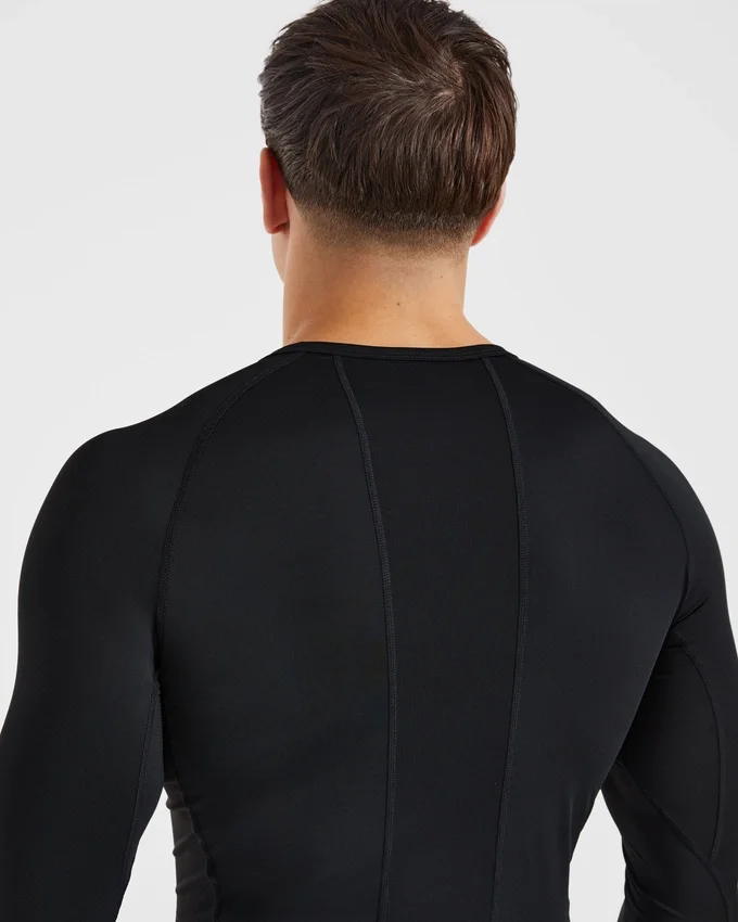 Compressie-T-shirt met lange mouwen