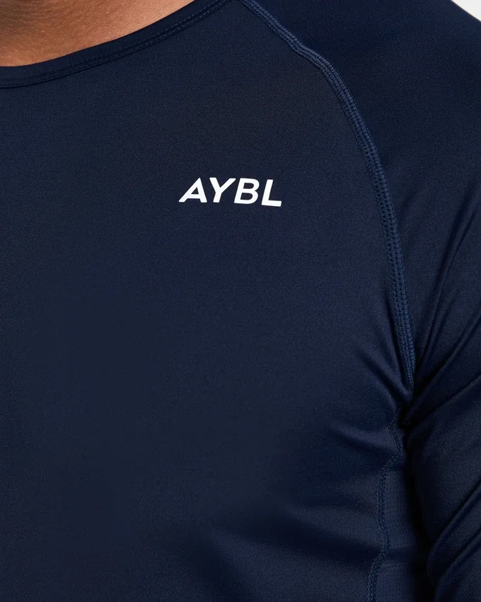 Compressie-T-shirt met lange mouwen
