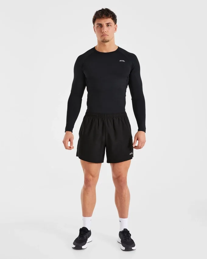 Compressie-T-shirt met lange mouwen