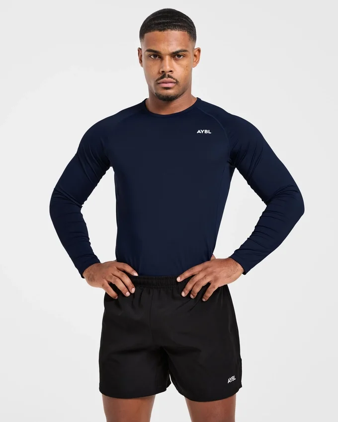 Compressie-T-shirt met lange mouwen