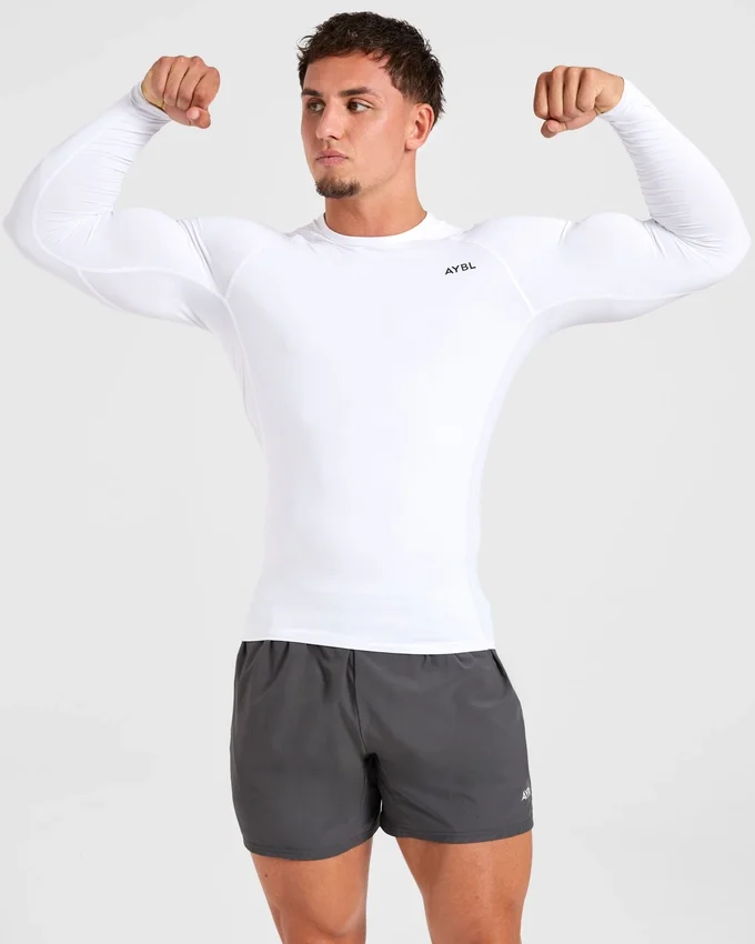 Compressie-T-shirt met lange mouwen