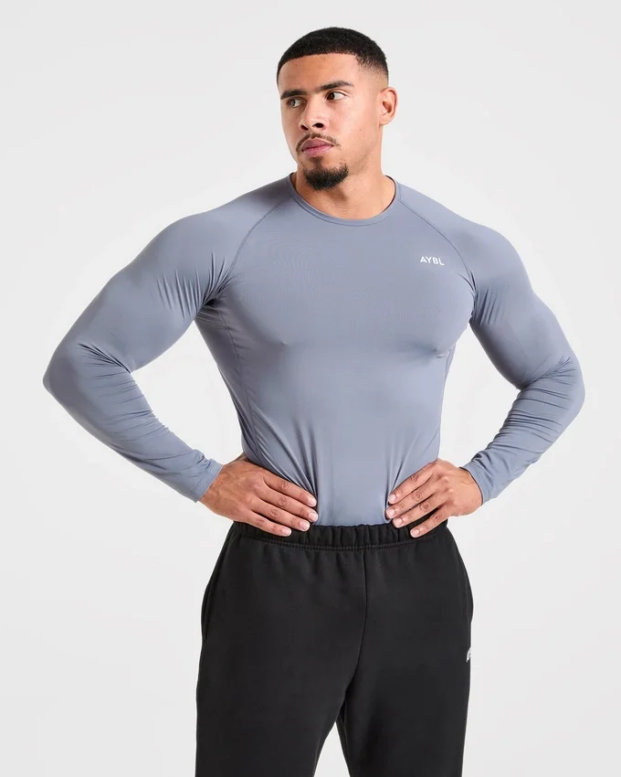 Compressie-T-shirt met lange mouwen