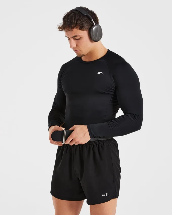 Compressie-T-shirt met lange mouwen