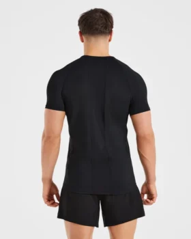 Compressie T-shirt met relaxte pasvorm
