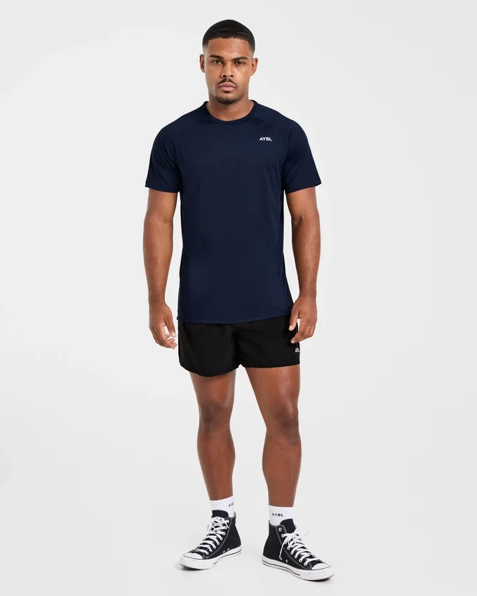 Compressie T-shirt met relaxte pasvorm