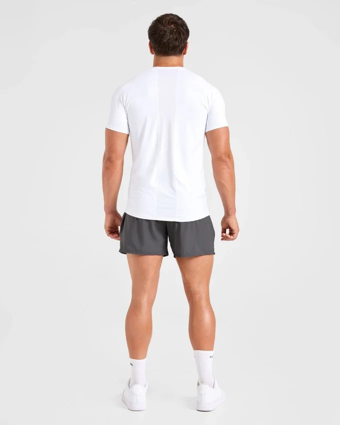 Compressie T-shirt met relaxte pasvorm
